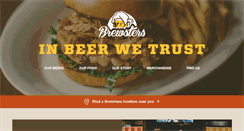 Desktop Screenshot of brewsters.ca